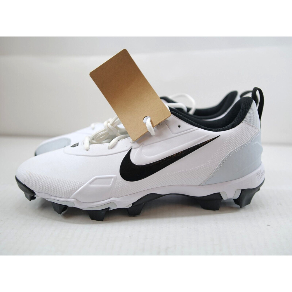 Nike Force Trout 9 Keystone Low Rubber Baseball Cleats WHITE | BLACK SZ 11 - Picture 3 of 7